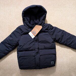 NWT Baby GAP Boys Recycled PrimaLoft® Puffer Jacket Navy Sz 4